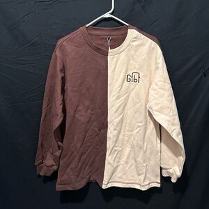 Gibi ASMR RARE Merch Crewneck Two-Tone UNISEX New With Tags!